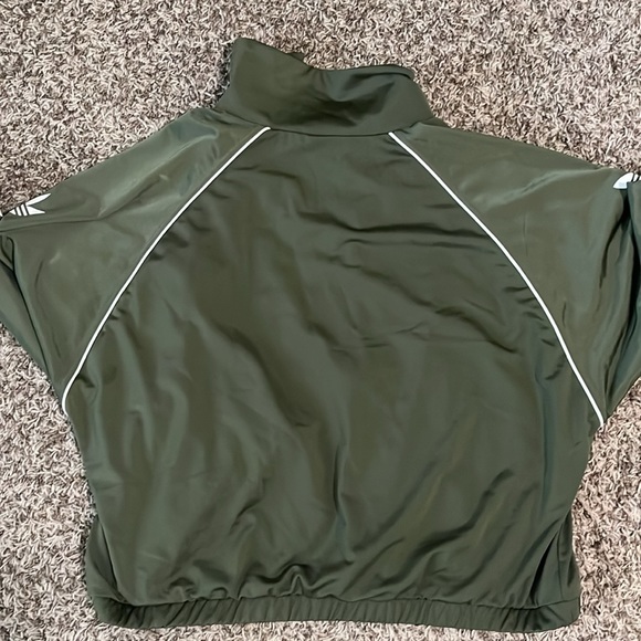 Women’s Olive green Adidas Track Jacket - Picture 5 of 7
